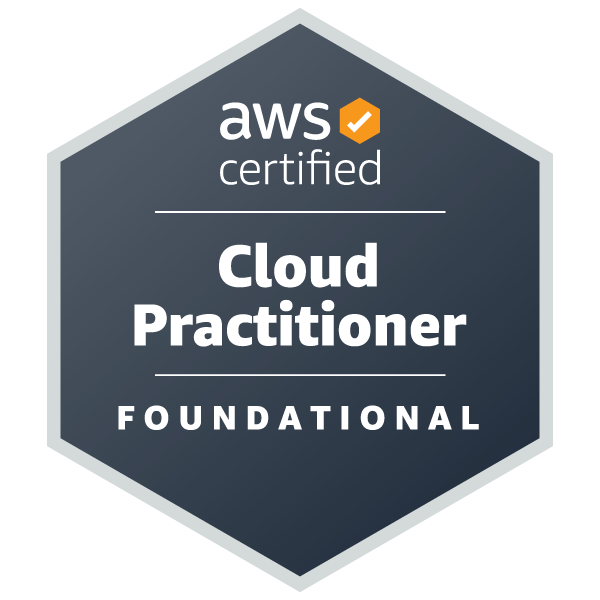 Badge AWS Cloud Practitioner